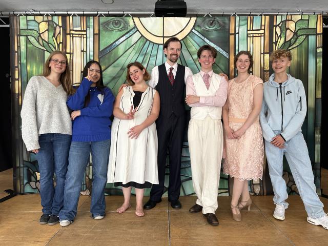 Die Schauspieler des White Horse Theatre