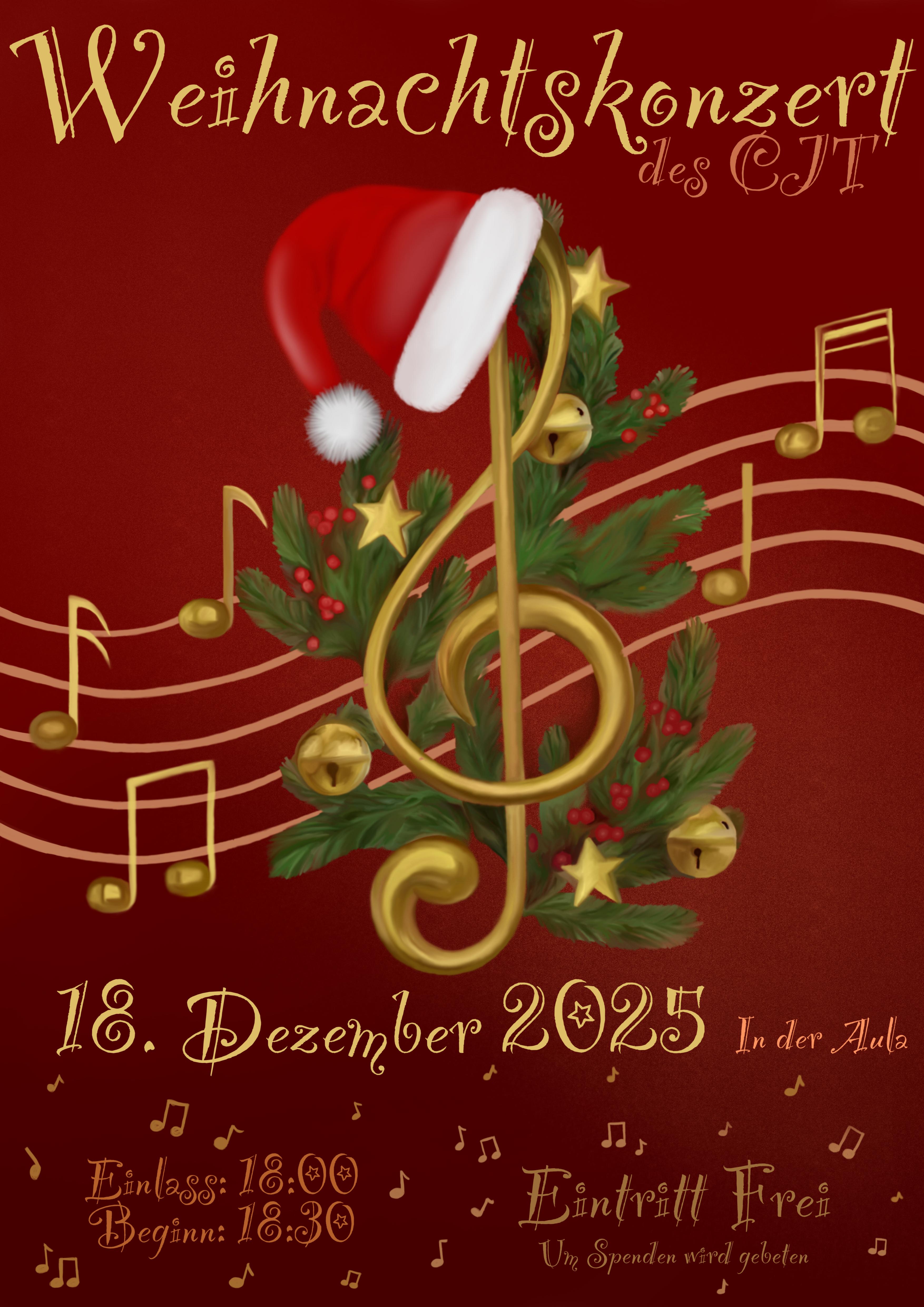 Einladung zum Weihnachtskonzert