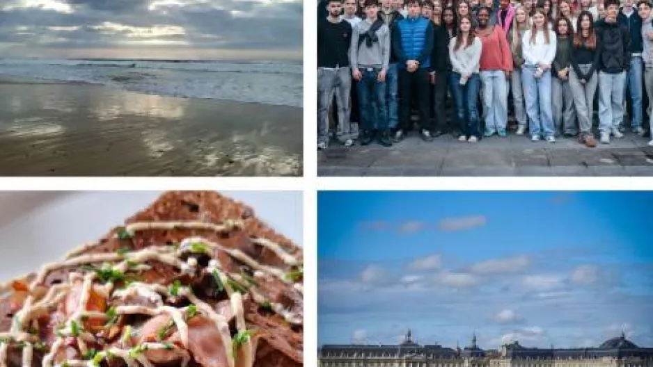 Impressionen vom Schüleraustausch in Bordeaux 2026. 