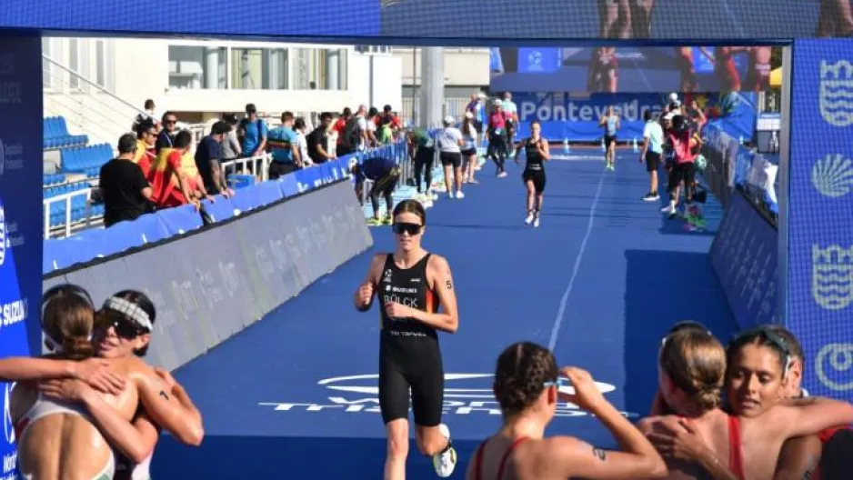 Zieleinlauf Carlotta Bülck